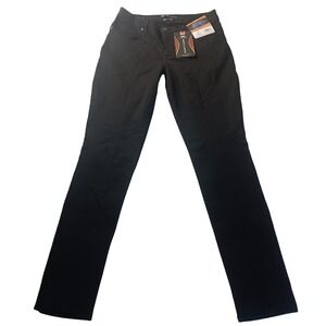 Lee Riders Shape Illusions 11SMFW0 Womens 12 L Black Skinny Mid Rise Jeans NWT